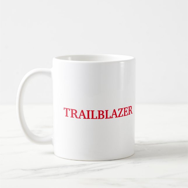 Personalisierte Trailblazer-Tasse Kaffeetasse (Links)
