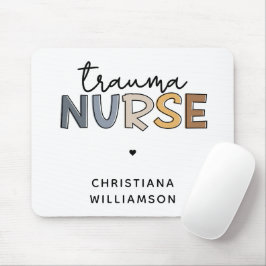 Personalisierte Trauma Nurse Trauma Pflegegeschenk Mousepad