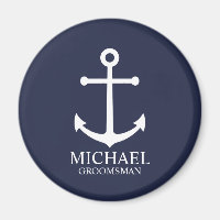 Personalisierte Trauzeuge der Nautischen Marine
