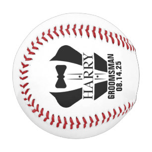 Personalisierte Trauzeugen Baseballs Geschenke