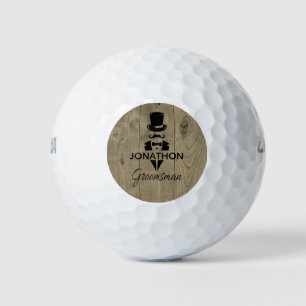 Personalisierte Trauzeugen Golfball