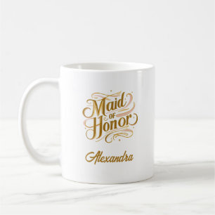 Personalisierte Trauzeugin Tasse Geschenk - Benutz