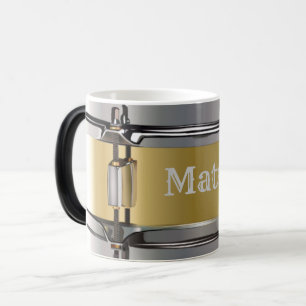 Personalisierte Trommel Morphing-Tasse Verwandlungstasse