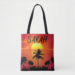 Personalisierte TROPISCHE SONNENGESCHWINDIGKEIT Sc Tasche