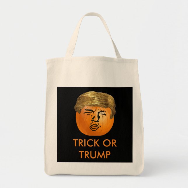 Personalisierte Trumpkin Trick-oder Tragetasche (Vorne)