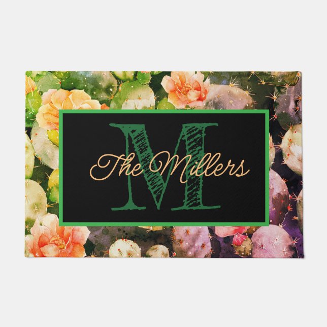 Personalisierte Tür Fußmatte (Vorderseite)