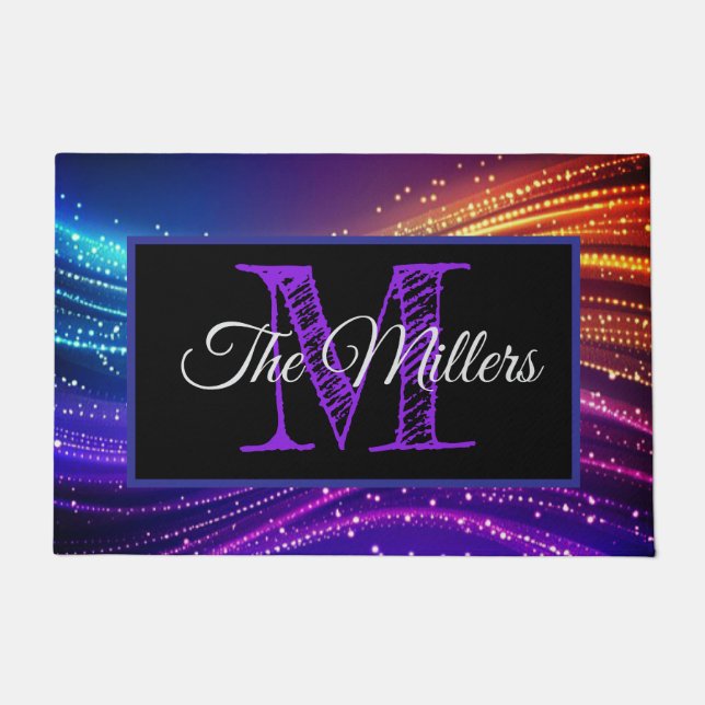 Personalisierte Tür Fußmatte (Vorderseite)