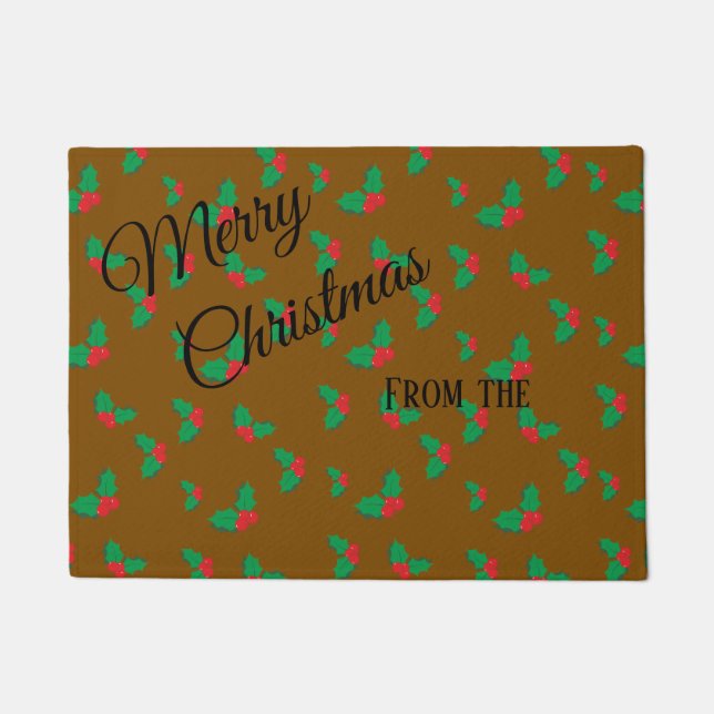 Personalisierte Türmatte (Vorderseite)