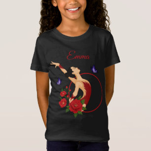 Personalisierte Turnerin T-Shirt
