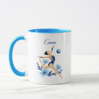 Personalisierte Turnerin Tasse