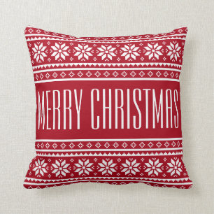 Personalisierte, ÜBLICHE CHRISTMAS SWEATER-Kissen Kissen