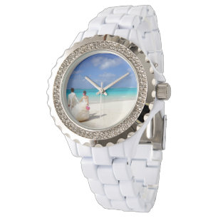 Personalisierte Uhr-Bild-Foto-Uhren für sie Armbanduhr