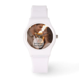 Personalisierte Uhr mit Foto
