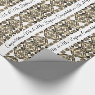 Personalisierte ukrainische Art-Multi-Occasion Geschenkpapier