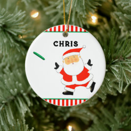personalisierte ultimative Frisbee 2022 Kollektiv Keramik Ornament