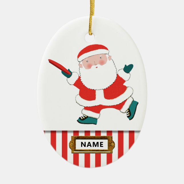 personalisierte ultimative Keramik Keramik Ornament (Vorne)