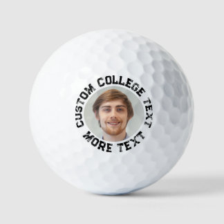 Personalisierte Uni Text Golf Balls Golfball