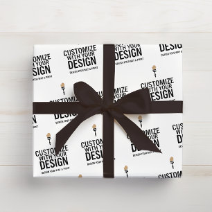 Personalisierte Unternehmens Kleine Geschäft Anfer Geschenkpapier