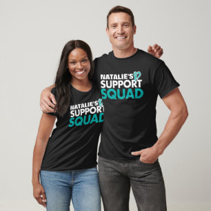 Personalisierte Unterstützung des Ovarialkarzinoms T-Shirt