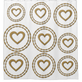 Personalisierte Urlaubssaison Vibe Duschvorhang