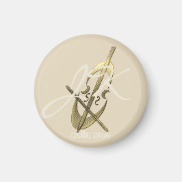 Personalisierte Urlaubssaison Vibe Magnet