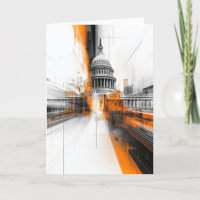 Personalisierte US Hauptstadt Washington DC Karte