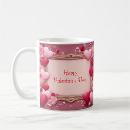 Personalisierte Valentinstag-Tasse Kaffeetasse