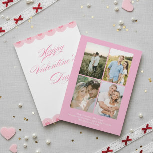 Personalisierte Valentinstagskarte mit Foto Roma Feiertagskarte