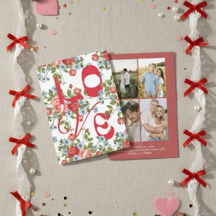 Personalisierte Valentinstagskarte mit Foto   Roma Feiertagskarte