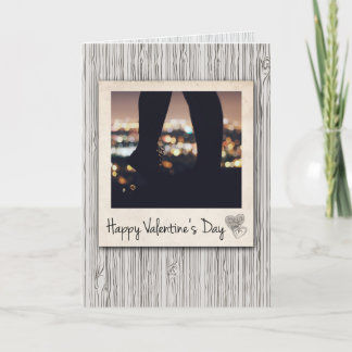 Personalisierte Valentintagskarte Feiertagskarte