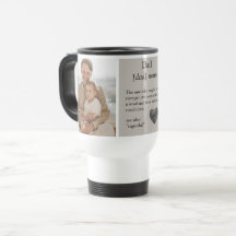 Personalisierte Vater Definition Foto Tragen Mug