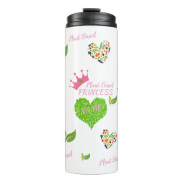 Personalisierte Vegane Flasche - Thermische Tumble