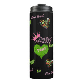 Personalisierte Vegane Flasche - Thermische Tumble