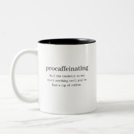 Personalisierte Verarbeitung Zweifarbige Tasse