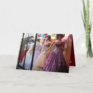 Personalisierte Verlobungskarte Karte