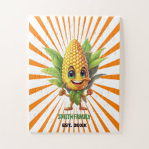 PERSONALISIERTE VIBRANT FUN CORN CHARACTER
