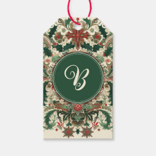 Personalisierte viktorianische/klassische/antike W Geschenkanhänger