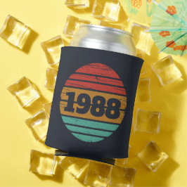 Personalisierte Vintage 35. Geburtstagsparty Dosenkühler