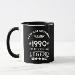 Personalisierte Vintage 35. Geburtstagsparty Tasse