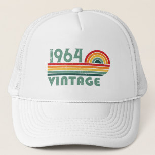 Personalisierte Vintage 60. Geburtstagsgeschenke Truckerkappe