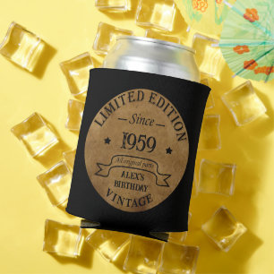 Personalisierte Vintage 65. Geburtstagsgeschenke Dosenkühler