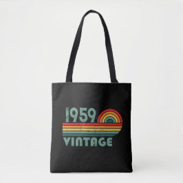 Personalisierte Vintage 65. Geburtstagsgeschenke Tasche