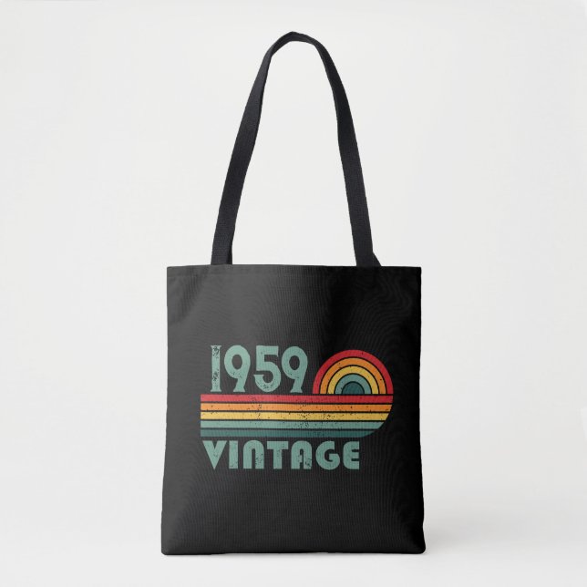 Personalisierte Vintage 65. Geburtstagsgeschenke Tasche (Vorderseite)