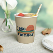 Personalisierte Vintage 65. Geburtstagsparty