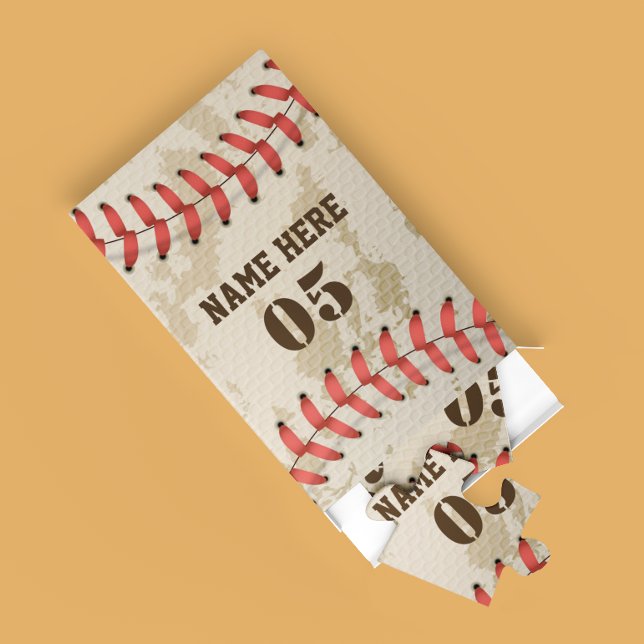 Personalisierte Vintage Baseballnummer Retro (Von Creator hochgeladen)