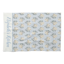 Personalisierte Vintage blaue Streifen