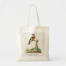 Personalisierte Vintage-Botanische-Vogel-Lehrkraft