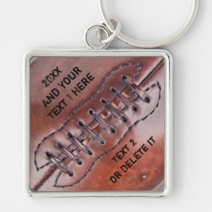 Personalisierte Vintage Fußball-Team-Geschenke IH Schlüsselanhänger