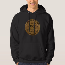 Personalisierte Vintage Geburtstagsgeschenke Hoodie