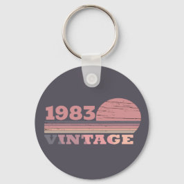 Personalisierte Vintage Geburtstagsgeschenke Schlüsselanhänger